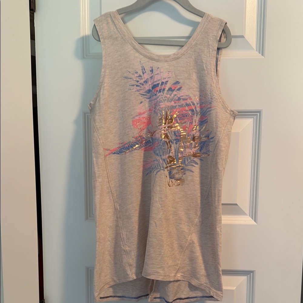 Ivivva Girls Workout Open Back Tank Top
